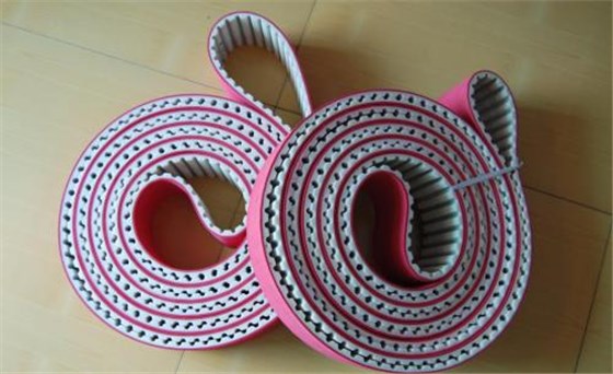 PU输送带加红胶